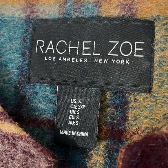 Rachel Zoe Wool Blend Jacket Size Small - Picture 5 of 10
